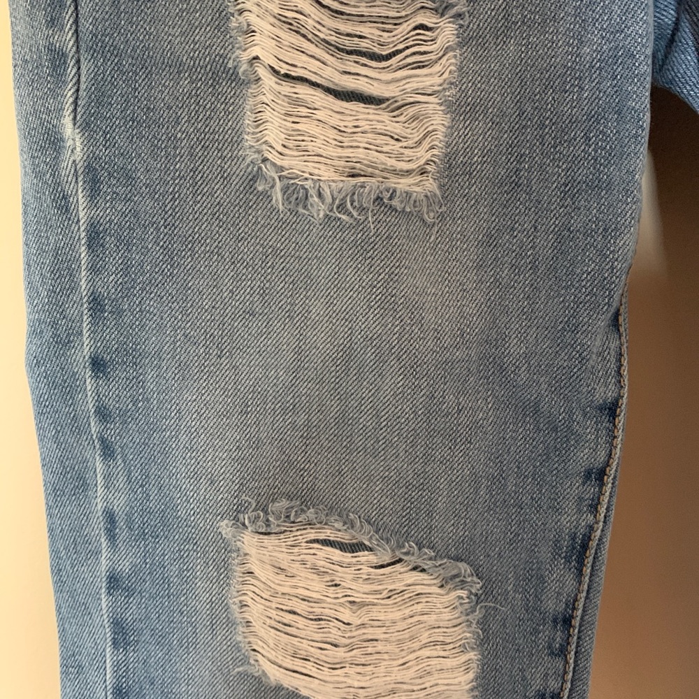 GARAGE Ripped Denim Jeans - Picture 3 of 4